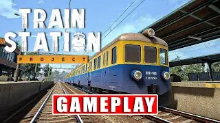 TRAIN STATION PROJECT Gameplay Walkthrough - No Commentary (FULL DEMO)