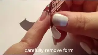 How to rebuild a broken nail with builder gel.