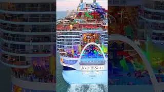 You have officially witnessed the Historic first sailing of the Icon of the Seas. Royal Caribbean