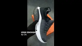 Nike Joyride Run Flyknit - Black & White With Black Sole