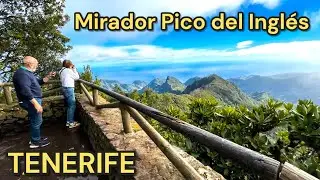 TENERYFA 2026: Mirador Pico del Ingl&eacute;s ⛰️ Panorama na stolicę i g&oacute;ry Anaga