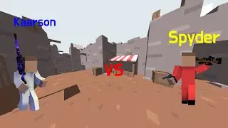 I ACCIDENTLY STREAM SNIPED Kaarson IN KRUNKER...