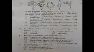 BIOLOGY MOCK TEST PAPER DISCUSSION PART 1  BIOLOGY by Ganesh Shastri