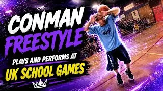 CONMAN PLAYS & PERFORMS AT SCHOOL GAMES IN UK