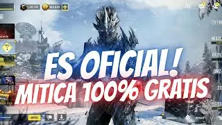 AHORA SI 100% OFICIAL! GRATIS MITICA PARA TODOS | COD Mobile | Rido