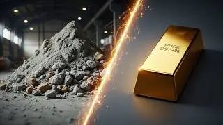 Inside Gold Bar Factory How Raw Dust Becomes 99.9% Pure Bullion (Full Process)