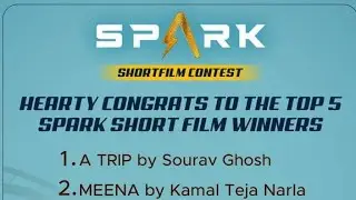 WINNERS OF SHORTFILM COMPITATIONS CONDUCTED BY SPARK OTT! RGV!