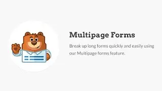 WPForms MultiPage Forms