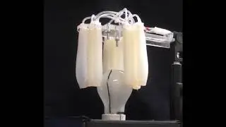 Custom Soft Robotic Gripper Sensor Skins for Haptic Object Visualization