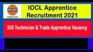IOCL Eastern Region Apprentice Recruitment 2021 | IOCL Eastern Region Apprentice Vacancy 2021