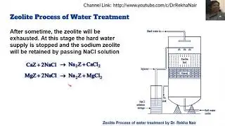 Zeolite process of water softening_Water treatment_ by Dr. Rekha Nair