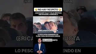 Juan Guaido duerme en vuelo despu&eacute;s de fracasar en la ONU