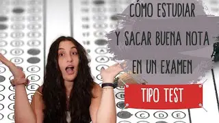 CÓMO estudiar para un EXAMEN TIPO TEST. Trucos, consejos y recomendaciones || Medicina con Inés