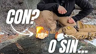 Algod&oacute;n CON VASELINA o SIN VASELINA para HACER FUEGO Duradero 🔥 | Cu&aacute;l DURAR&Aacute; M&Aacute;S?