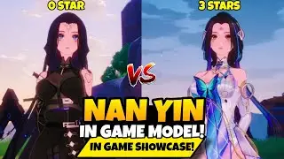 NAN YIN 0 Star vs 3 Stars Showcase!! Mimicry Animation + Idle & More!!