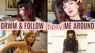 Chatty GRWM & a day in my life vlog! (drunk on a red carpet) | Melanie Murphy