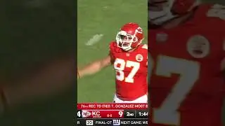 Taylor Swift celebrates Travis Kelce's record-breaking touchdown at the Chiefs game! ❤️