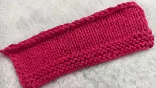 Knitting method of sweater edge without rolling edge, which is very neat and tidy. Do you like it?