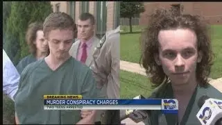 2 charged with conspiracy to commit murder