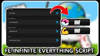 [ FE ] Infinite Everything Script Hack - ROBLOX SCRIPTS - Get Infinite Pets, Potions, Rebirth