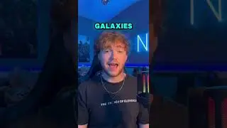 The galaxy is WHAT COLOR?! #explore #noahwithaz #trending #fyp