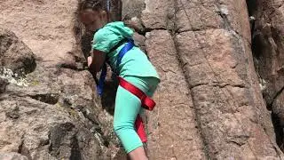 Xiong Family at Table Rock Mountain Park, Rock climbing and hiking