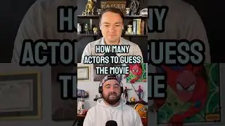 How Many Actors to Guess the Movie!? 🍿🎥 #shorts #movies #actor