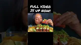 ASMR TACOS MUKBANG #tacomukbang #mukbang #asmreating