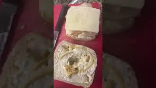 Grilled turkey cheese 🧀 sandwich 🥪