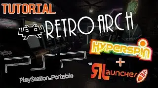 TUTORIAL #011 - Como configurar PSP no Retroarch + Configuração e inclusão no Hyperspin