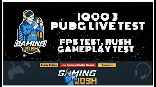 iQOO 3 PUBG Gaming Live Test with FPS Count, Rush Gameplay Testing