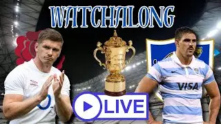 Live Rugby World Cup England vs Argentina Watchalong