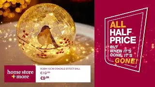 From 13/11/2025 &ndash; New this week &ndash; ALL CASHEL LIVING GIFTWARE is now ALL HALF PRICE! 🎁