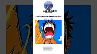 Parallels Between Skypiea 2003 and Wano 2023🔥 #onepiece #shorts #viral