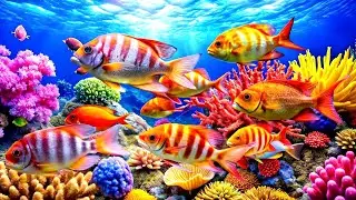 Colorful Coral Reef Fish 🐠 Relaxing Underwater Ambience for Calm, Focus & Stress Relief 🌊