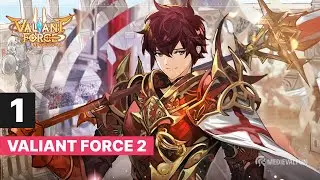 Valiant Force 2 - Gameplay Part 1 Walkthrough Tutorial (iOS, Android)