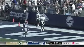 Sacramento State TD vs Nevada (FCS vs FBS Football) Week 2