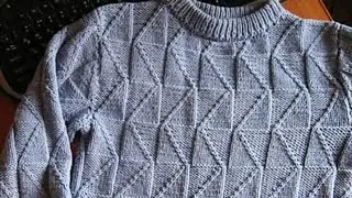 Gents Twisted Cable Design/Zig-Zag Cable Design for Gents:Design-254