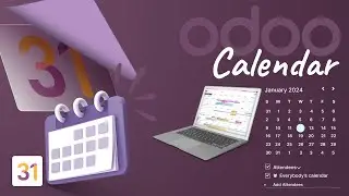 Odoo Calendar Product Tour | Explore Odoo's integrated scheduling application!