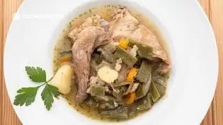 Conejo guisado con hortalizas al jengibre 🍲 | Receta casera fácil de Karlos Arguiñano