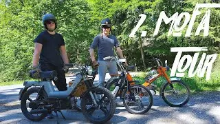 Deshalb LIEBEN wir Mofa Touren so! | Piaggio Ciao, SI und Zündapp 442 | Moped Factory Moto Vlog