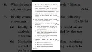 BCOC-132 : Business organisation and management #questionpaper #june2022