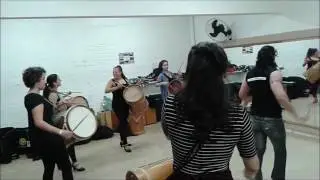 CADICA Cia de Dan&ccedil;a Ensaiando para o SHOW com o Rock de Galp&atilde;o!!