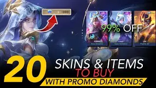 Top 20 Skins & Items To Buy With PROMO DIAMONDS| EPIC Recalls & SAINT Seiya Skins