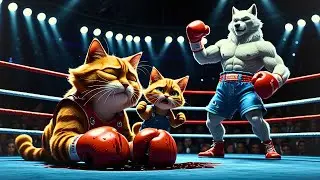 Paws and Punches | Boxers in Action #ai