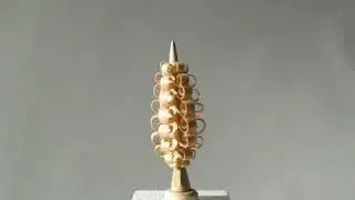 Generationspyramide - Figur:  Spanbaum