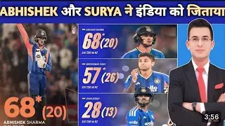 India vs New Zealand: 153 Runs Destroyed in 10 Overs  | Bumrah Masterclass Abhishek Sharma vs Surya