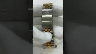Rolex Datejust 36mm Champagne Linen Dial Jubilee Bracelet Stainless Steel and Yellow Gold 16013