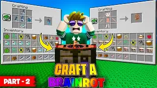 Trying to Craft 76+ Italian Brainrot Animals in Roblox! 😳 Part 2