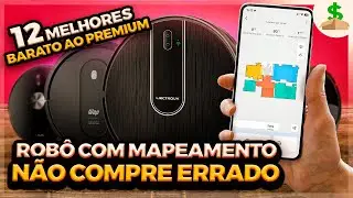 🤖 MELHOR ROBÔ COM MAPEAMENTO 2026: 🏆 TOP 12 Melhores Robôs Aspiradores do BÁSICO ao AVANÇADO!